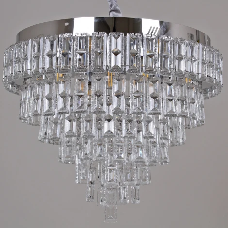 Подвесная люстра хрустальная Reluce 08110-0.4-500 MX CH