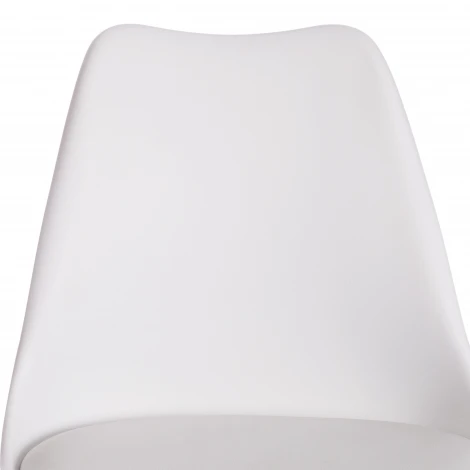 Стул Tulip Iron Chair/Тулип Айрон Чаир (мод.EC-123)/1 шт. в упаковке металл/пластик, 54,5*48*83,5см, white (белый) Tetchair 15419