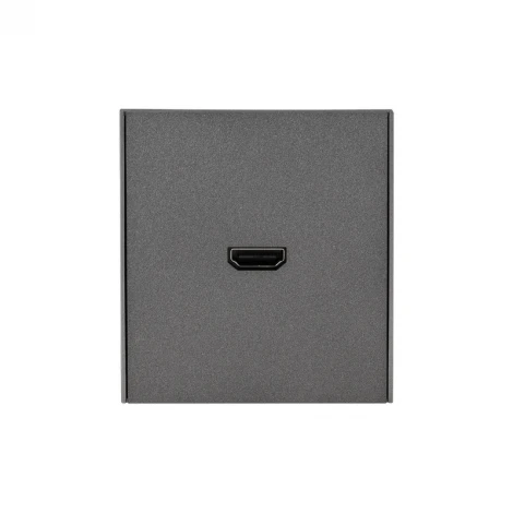 Розетка HDMI с/у графит Kranz Strong KR-78-0730-6