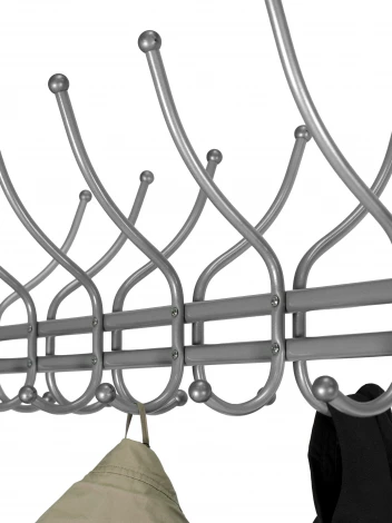 Вешалка напольная М 12М металлик Mebelik 009747