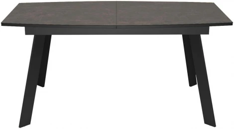 Стол DikLine XL160 хромикс бронза,черный,опоры черные