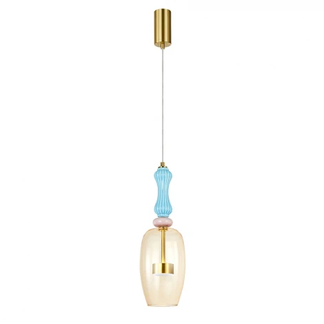 Подвесной светильник Arte Lamp Coral A2405SP-9YL (LED, 220V, на проводе, круглые)