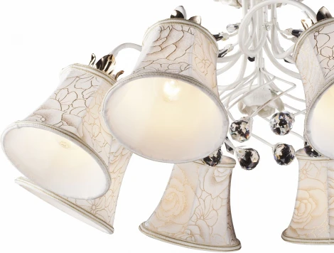 Потолочная люстра Arte Lamp Bellis A2819PL-8WG