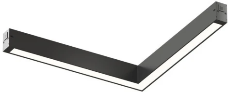 Трековый светильник LED угловой однофазный 220V 18W Denkirs Simple Linear DK8214-BK