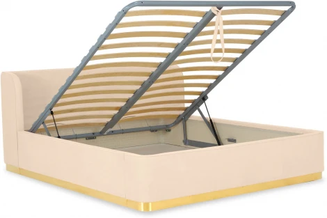 Кровать Vibe 1600 ОГОГО (арт.841549), (Ткань,Шенилл)