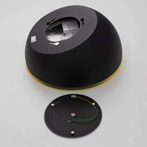 Потолочный светильник светодиодный Citilux Floom CL736151 Черный+Золото