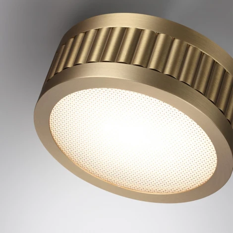 Потолочный светильник Odeon Light Manchester 7013/7CL металл/латунь 7W 3000K 220V (LED, круглые)