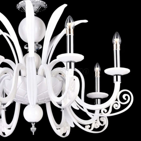 Crystal Lux Letisia SP8 WHITE