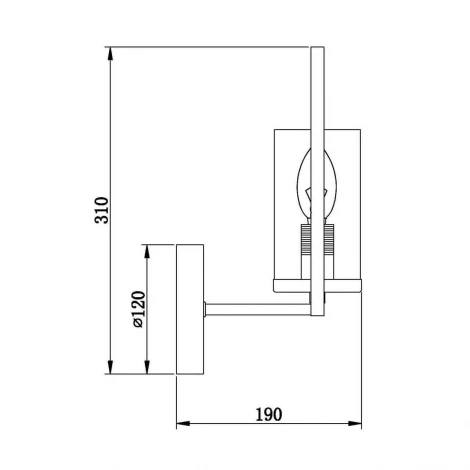Бра Vele Luce Oliver VL1462W01