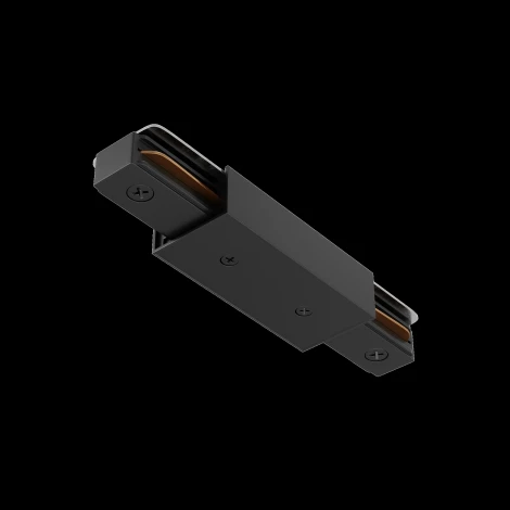 Прямой коннектор питания с вводом питания Unity (однофазный) черный Maytoni Accessories for tracks Unity TRA001CB-11B