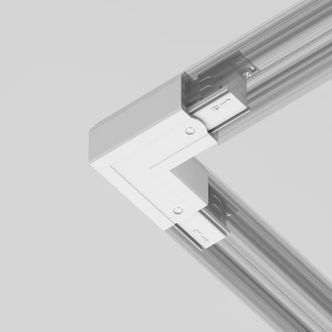 Коннектор угловой внутренний Trinity белый (трехфазный) Maytoni Technical TRA005CL-31W-R (220V)
