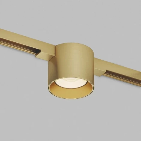 Трековый светильник магнитный светодиодный Denkirs Shine Spot Zigbee DK5943-SB 48В 8Вт 2700-6000K сатин. латунь алюминий