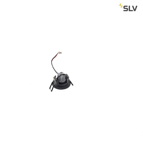 Точечный светильник встраиваемый черный SLV New Tria 113980