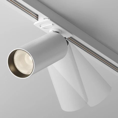 Трековый светильник Focus Led Unity 3000K 12Вт 50° (однофазный) Maytoni Technical TR021-1-12W3K-W-W (220V, круглые)