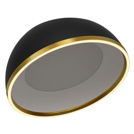 Потолочный светильник светодиодный Citilux Floom CL736151 Черный+Золото