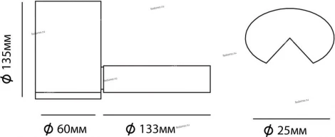 Donolux DL18811 DL18811/15W White R Dim
