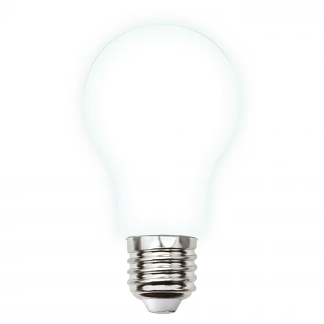 Лампочка светодиодная шар белая E27 9W 4000K Uniel LED-A60-9W/4000K/E27/FR GLH01WH