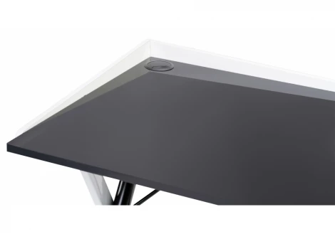 Компьютерный стол koneli dark walnut / black