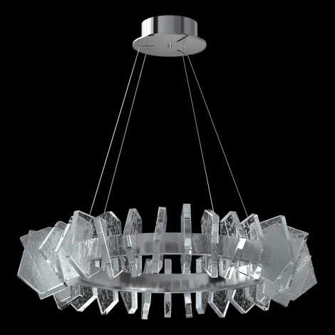 Подвесная люстра светодиодная Fluorite Celeste Chrome FL1177-6P