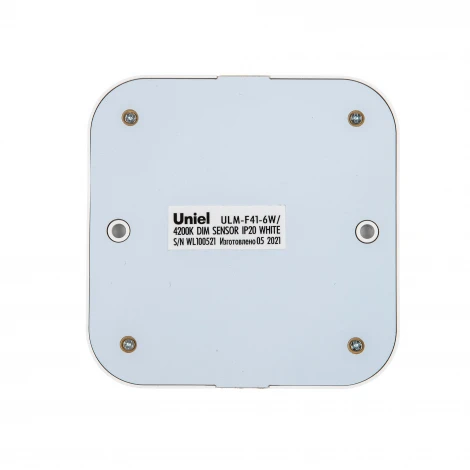 Мебельный светильник Uniel ULM-F41-6W/4200K/DIM SENSOR IP20 WHITE (LED, 220V, датчик движения)