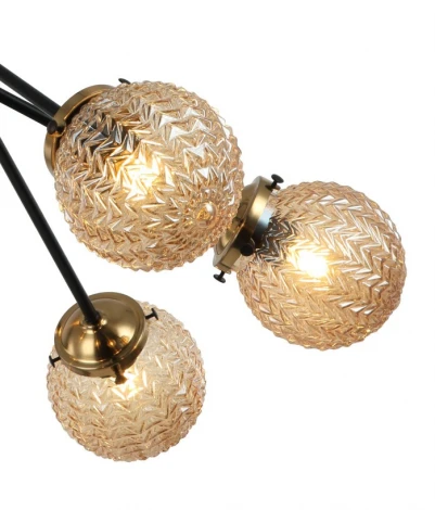 Потолочная люстра на штанге Stilfort Sinus 2140/06/06P (220V, шарики)