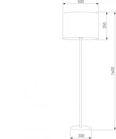 Торшер TK Lighting Umberto 16033