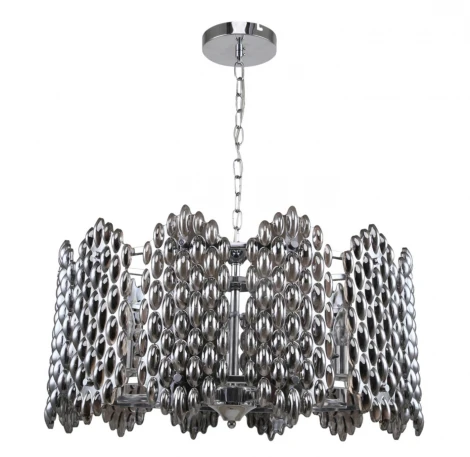 Подвесная люстра Stilfort Glazgo 1007/09/05P (220V, хрусталь, на цепи, круглые)
