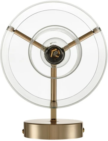 Бра Lumion Verdi 6587/1W золото/прозрачный, металл/стекло E14 1*40W 220V (круглые)