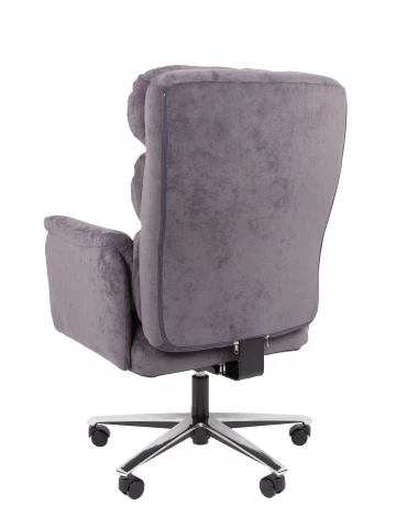 Кресло Chairman Home 433 Россия ткань S темно-серый 7210896