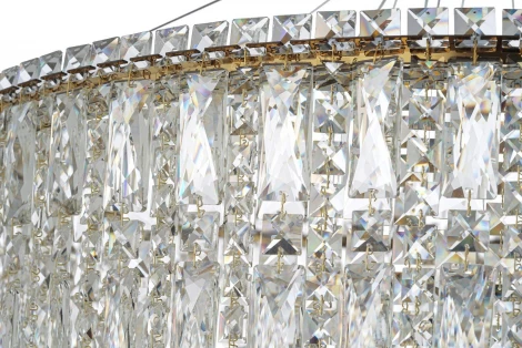 Подвесная люстра Arti Lampadari Ovindoli Ovindoli L 1.5.80+40.100 G (LED, 220V, на тросе, круглые)