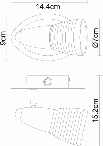 Спот Globo Caleb 54536-1