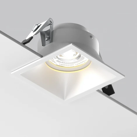 Встраиваемый светильник без источника света в подвесном потолке Lightstar Domino Solo 214506-SOLO
