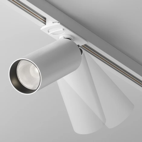 Трековый светильник Focus Led Unity 4000K 12Вт 50° Dim Triac (однофазный) Maytoni Technical TR021-1-12W4K-W-D-W (220V, круглые)