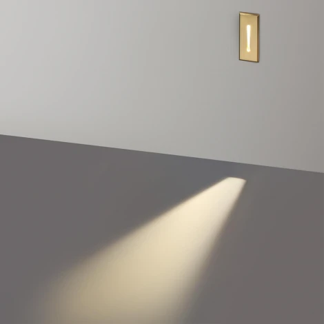 Подсветка лестницы встраиваемая Odeon Light Escala 7056/3WL металл/металл бронза IP20 LED 1*3W (220V)