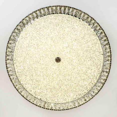 Потолочный светильник светодиодный хрустальный с пультом с регулировкой цветовой температуры LED4U LED4U L1180-700 CR