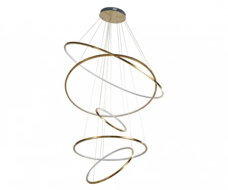 Подвесной светильник светодиодный Kink Light Амия 07675A,36(4000K) латунь Led 175W