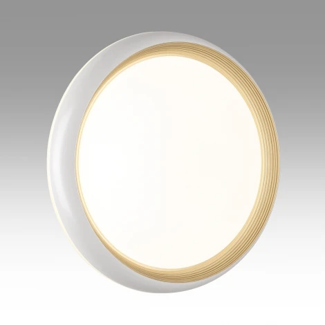 Настенно-потолочный светильник Sonex Tofiq White 7650/ELN пластик/золотой LED 76Вт 3000/4000/6000К