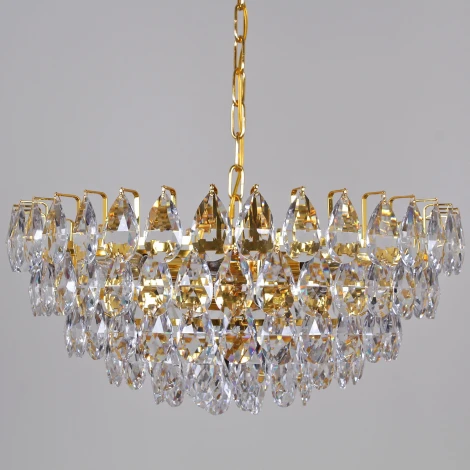 Подвесная люстра хрустальная Reluce 08510-0.3-600