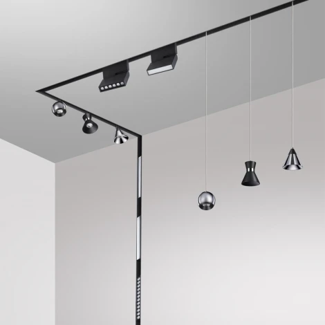Трековый светильник Novotech SHINO FLUM 358406 (LED, 48V, круглые)