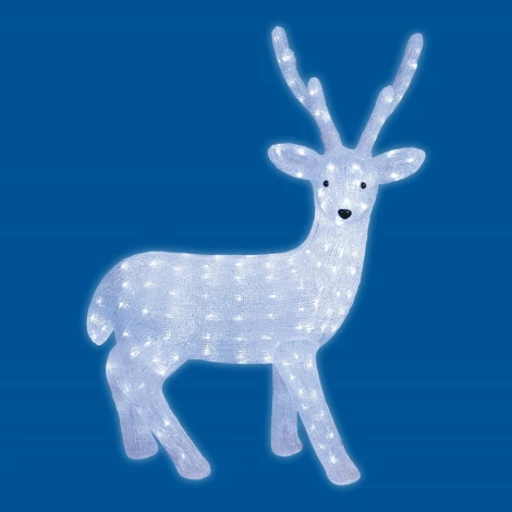 Световая фигура Uniel ULD-M6393-200/STA WHITE IP20 DEER-1 (LED, 220V, животные, олень)