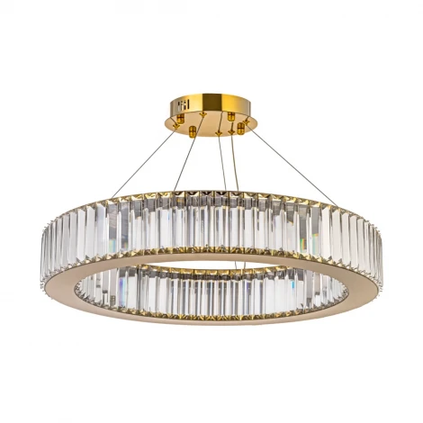 Подвесной светильник Arti Lampadari Anzio L 1.5.60.100 G (LED, 220V, на тросе, кольцо)