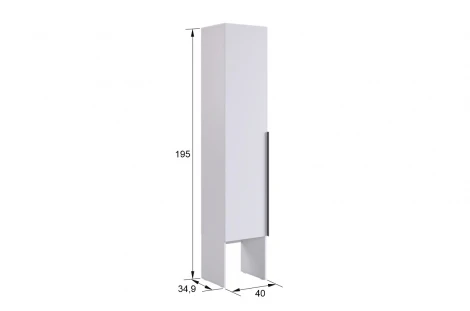 Прихожая "Мебельсон К32" (2400х350х2350) Mebelson ПК0032Мебельсон.2552