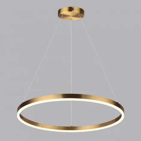 Подвесной светильник Lumion Echo 6531/50L латунь LED 50W 3000-6000K 1966Лм 220V (на тросе)
