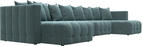 Диван П-образный Лига-052 НПБ Лонг Лига Диванов (Шенилл) арт.128850