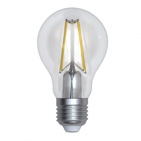 Лампочка светодиодная груша прозрачная E27 10W 3000K Uniel LED-A60-10W/3000K/E27/CL/DIM GLA01TR