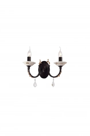 Бра Lucia Tucci Messina W143.2 brown (220V, подвески, подсвечник, свеча)