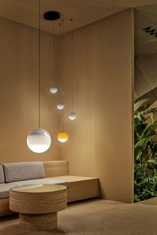Подвесной светильник Dipping Light 40 белый Marset A691-437-35-27K (161584)