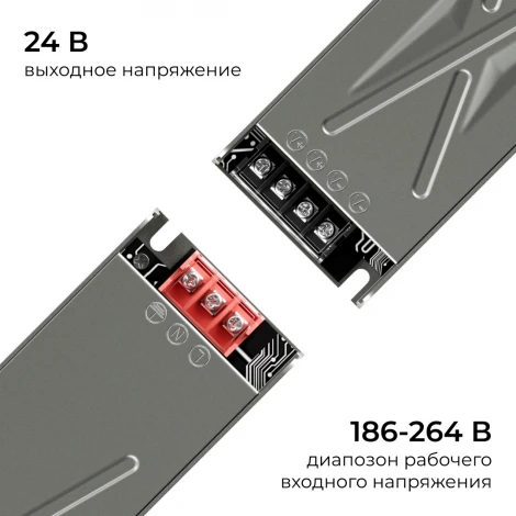 Блок питания для светодиодной ленты 24В Apeyron 03-264