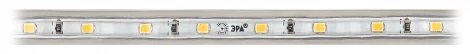 Светодиодная лента 220В теплый белый 20м ЭРА LS2835-4,8-60-220-2700К-IP67-20m