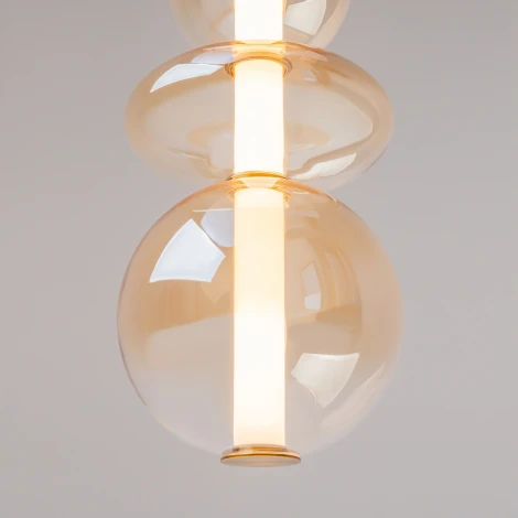 Подвесной светильник Maytoni Futuro MOD307PL-L36BS3K (LED, 220V, на проводе, шарики)